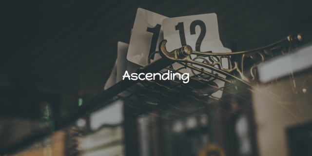 ascending